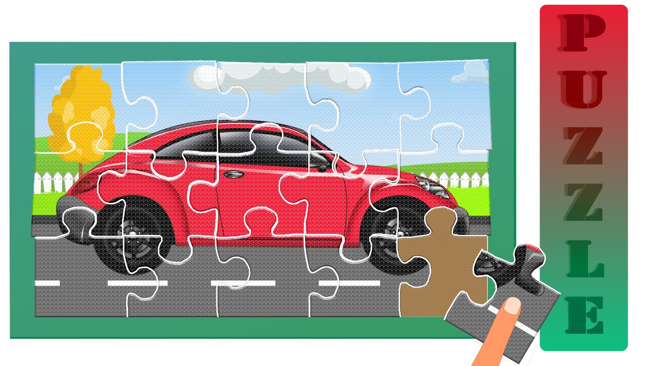 cars and vehicles puzzle for kids
